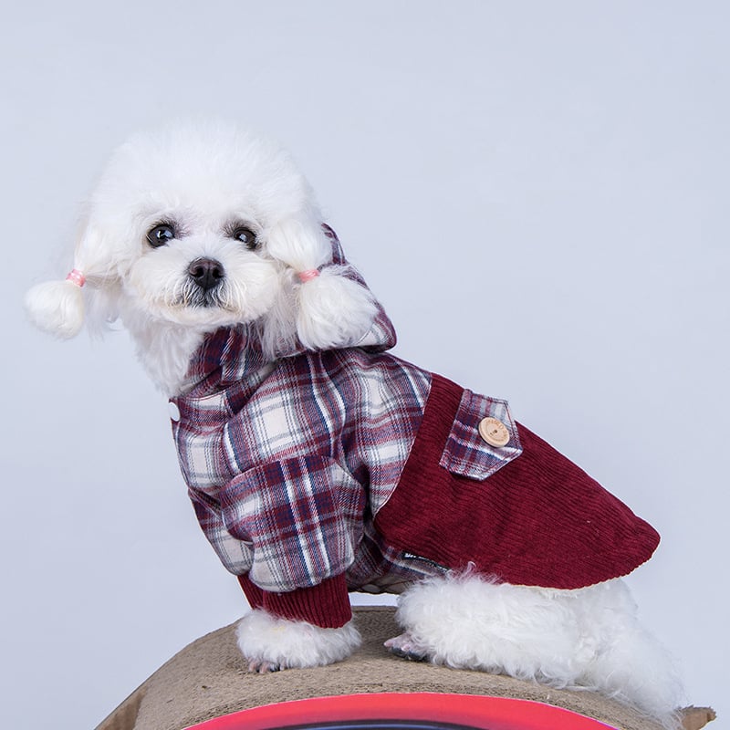 Plush Fleece Coat for Small Dogs