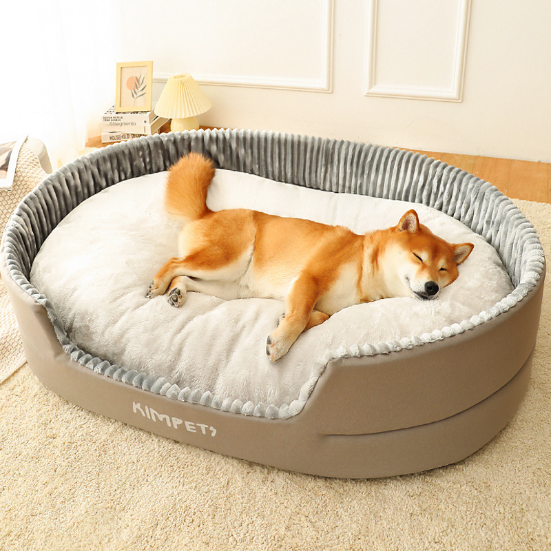 Washable Round Pet Bed