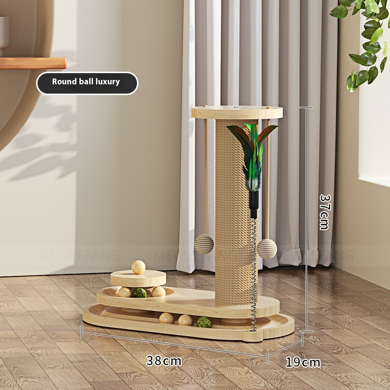 TimberPaw Wooden Cat Scratching Set product detail 8