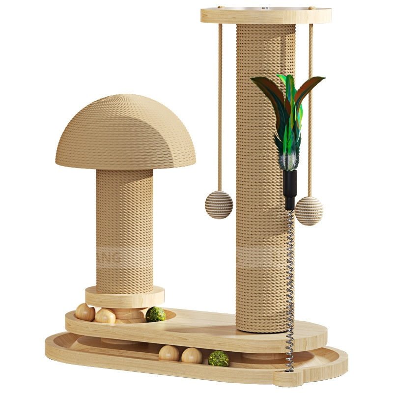 TimberPaw Wooden Cat Scratching Set product detail 9