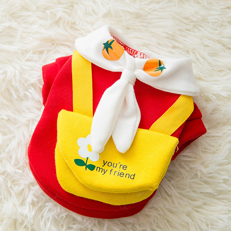 Cartoon Print Pet Sweater