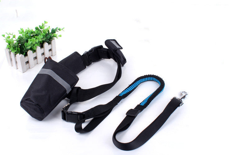 Multifunctional Nylon Stretch Dog Leash for Running