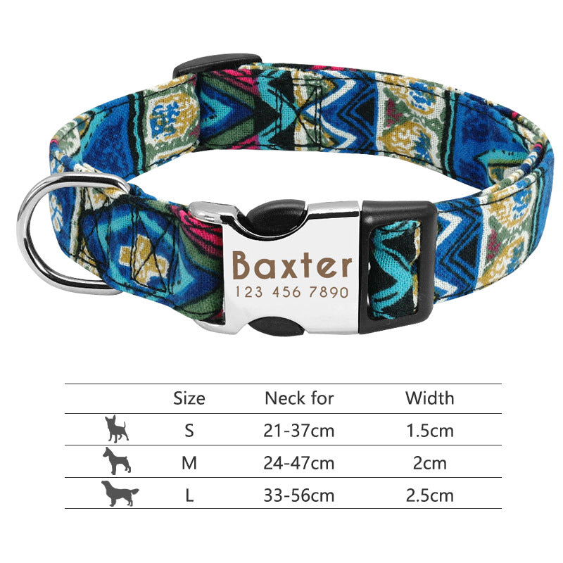 Classic Adjustable Nylon Pet Collar product detail 5