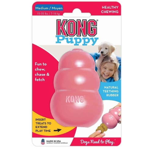 Treat-Dispensing Rubber Chew Toy