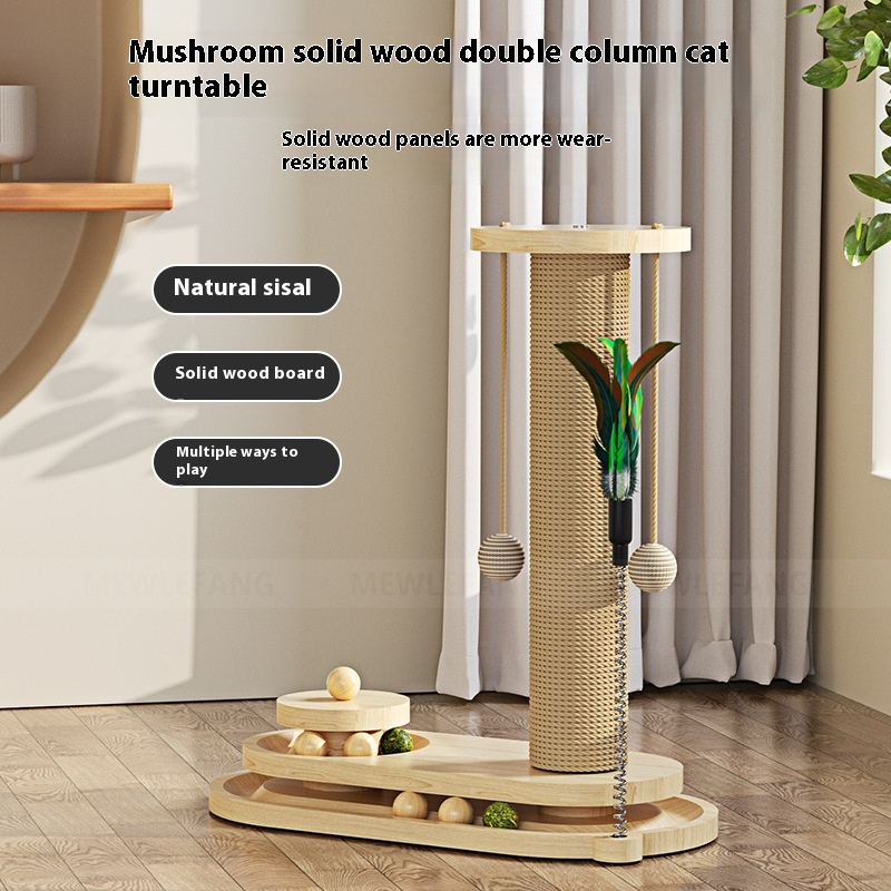 TimberPaw Wooden Cat Scratching Set product detail 12