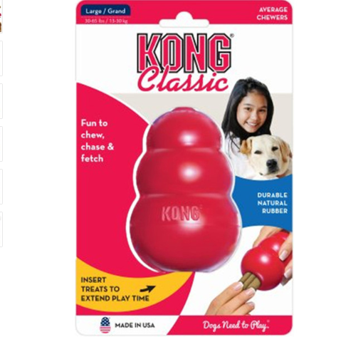Treat-Dispensing Rubber Chew Toy