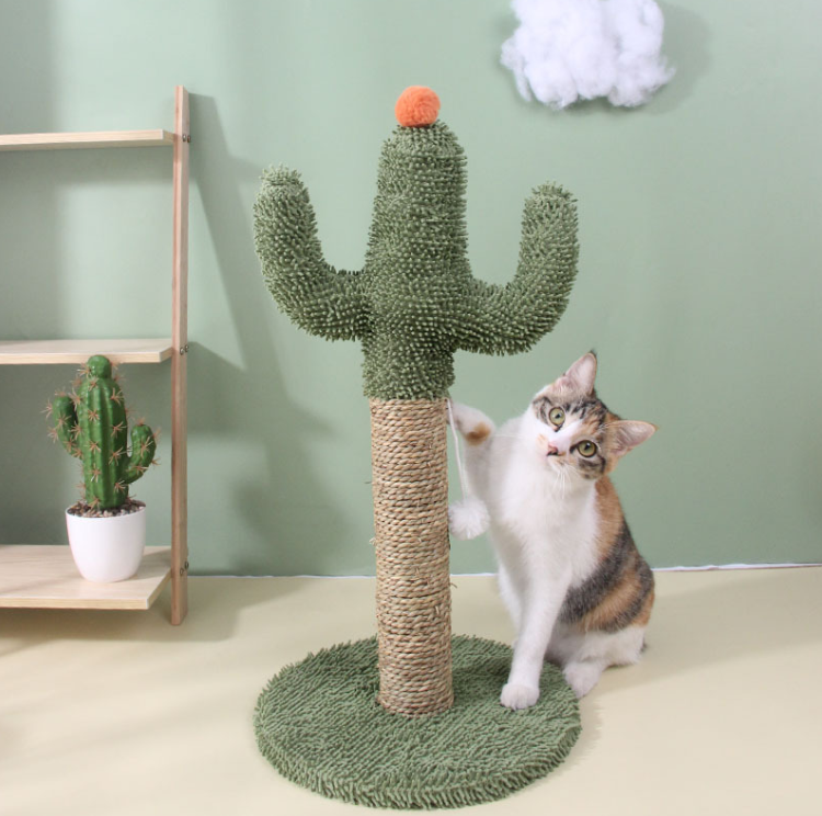 CactusClimb Sisal Cat Scratcher by NESTVALOR