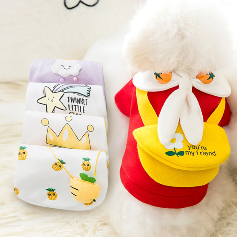 Cartoon Print Pet Sweater