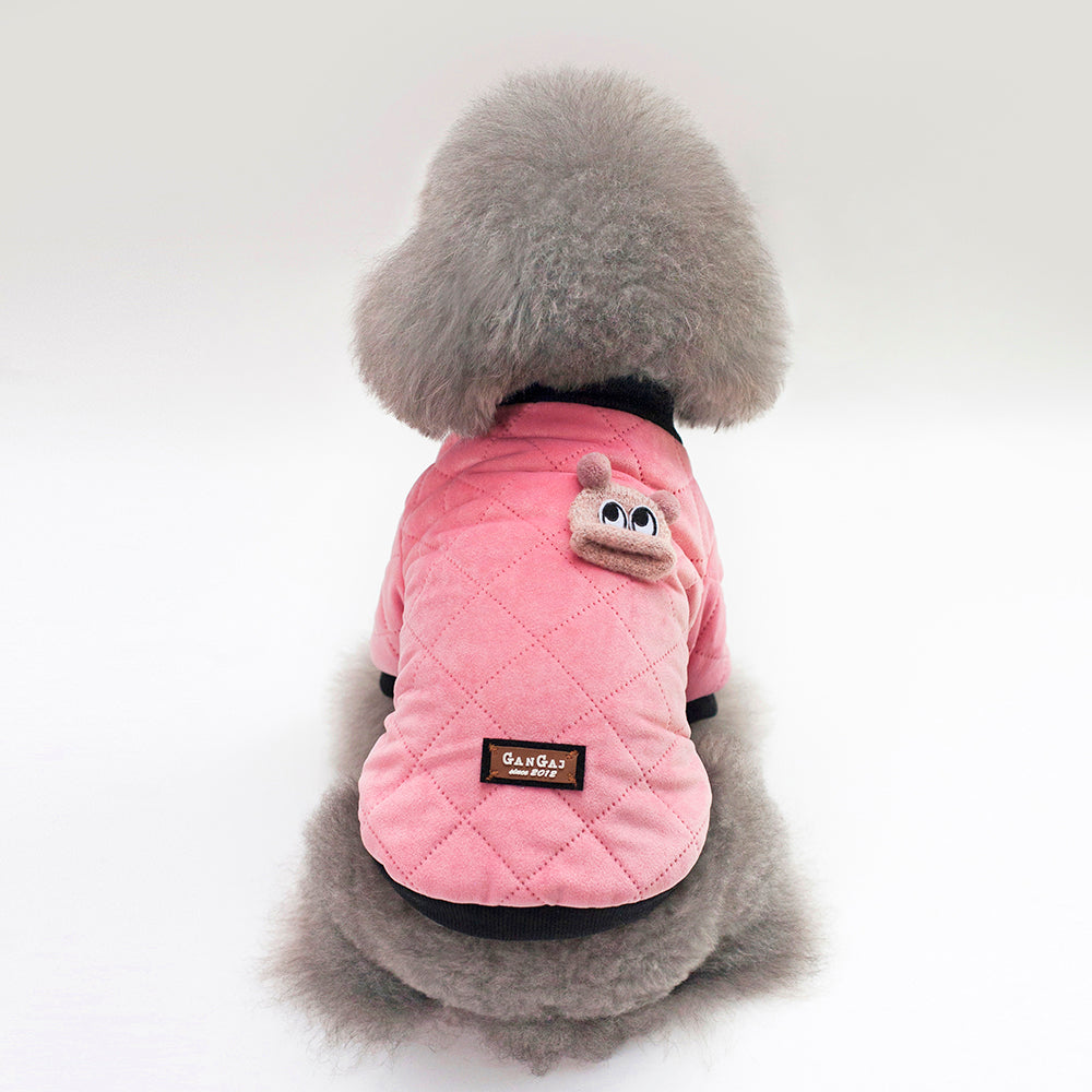 Plaid Winter Jacket for Small Dogs