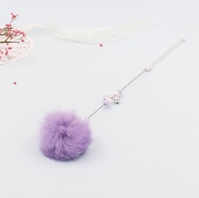 Pom-Pom Cat Teaser Wand