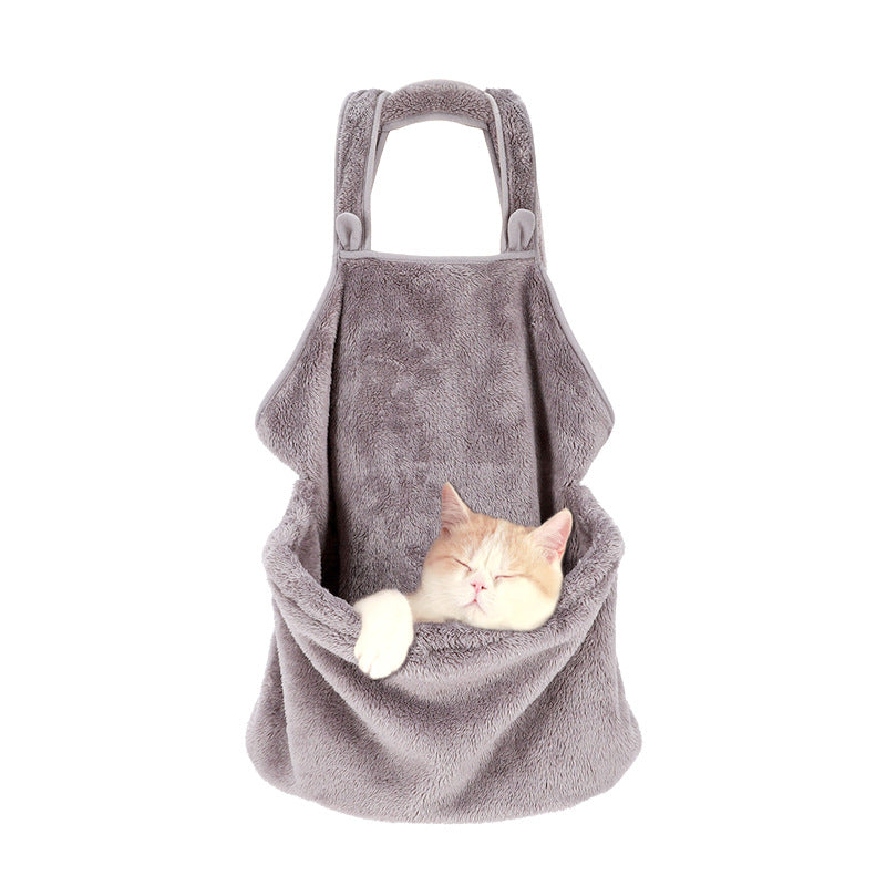 Plush Pet Carrier Backpack