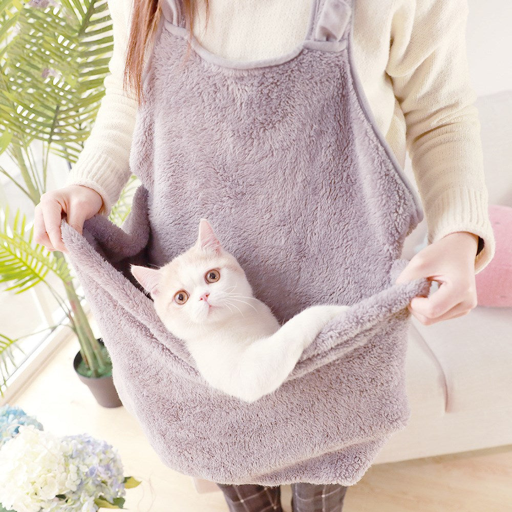 Plush Pet Carrier Backpack