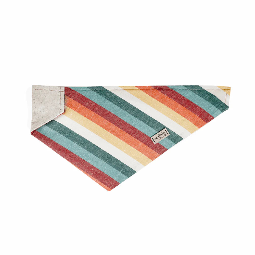 Sunset Stripe Dog Bandana by NESTVALOR