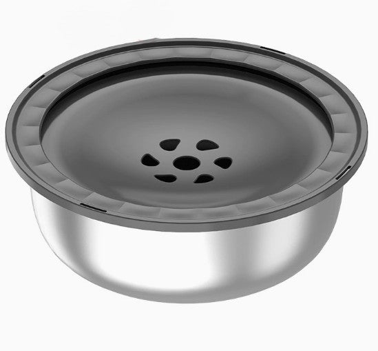 Spill-Proof Stainless Steel Water Bowl
