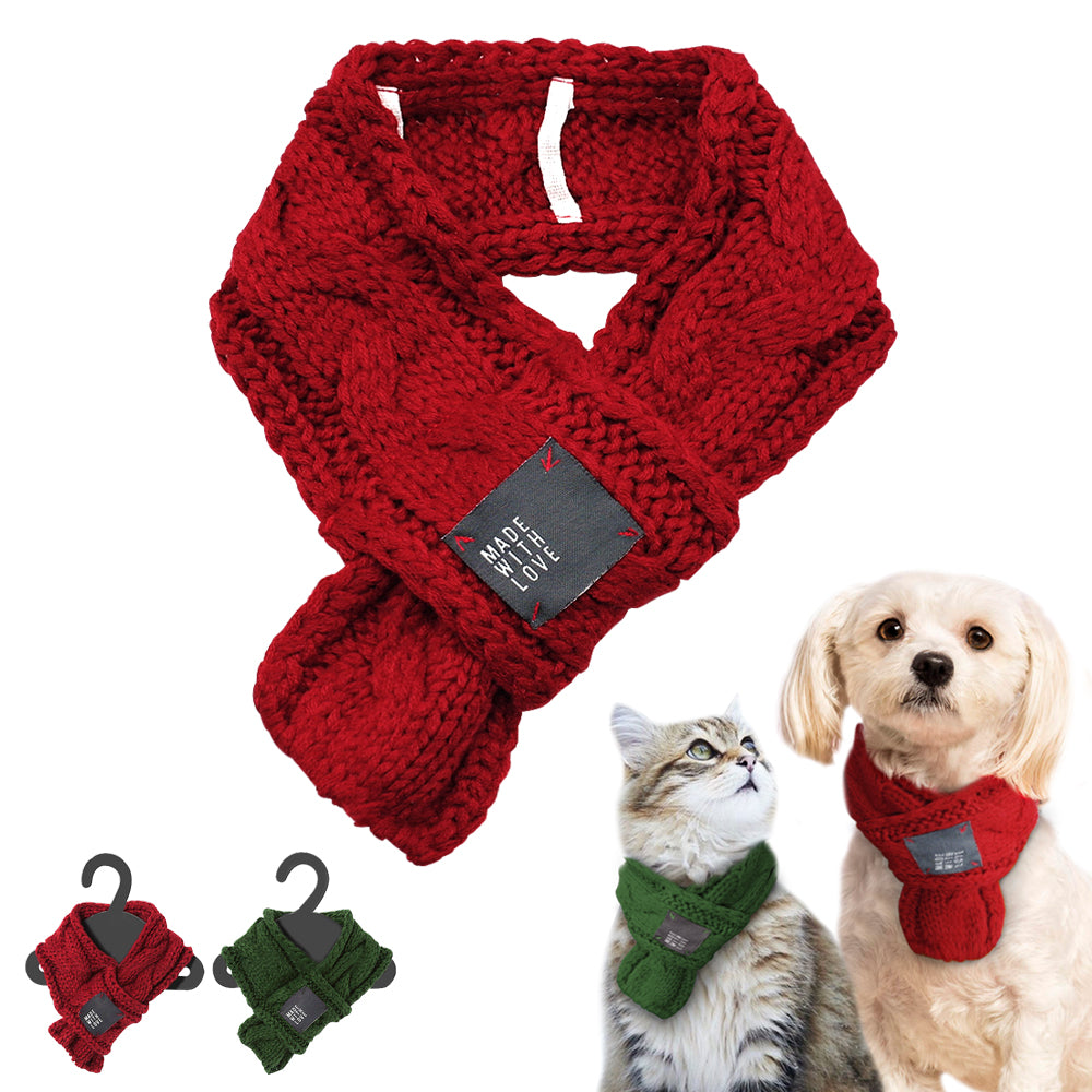 Knit Pet Scarf