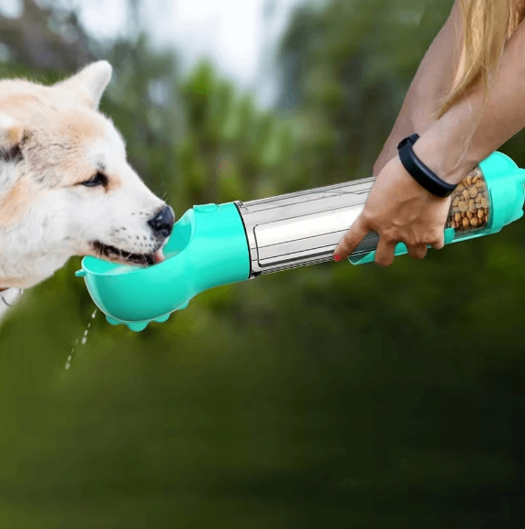 3-in-1 Travel Water Bottle & Food Cup