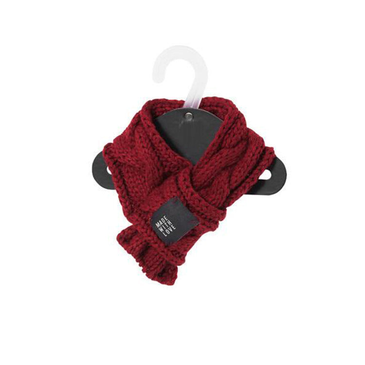 Knit Pet Scarf