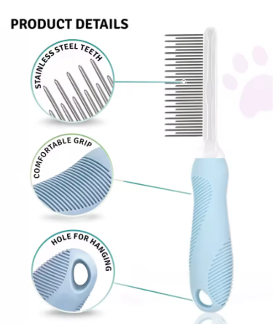Pet Grooming Pin Comb