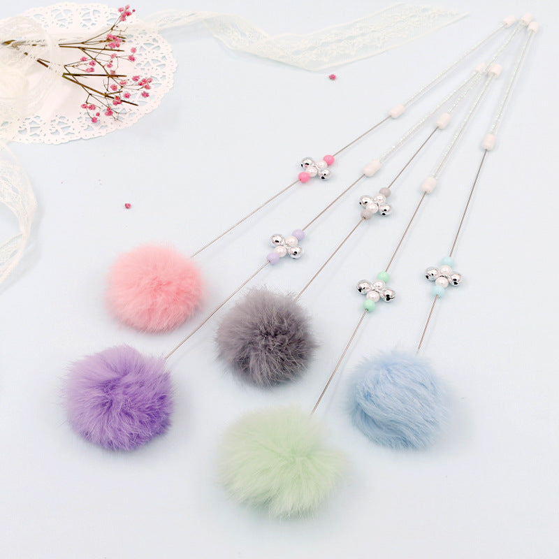 Pom-Pom Cat Teaser Wand
