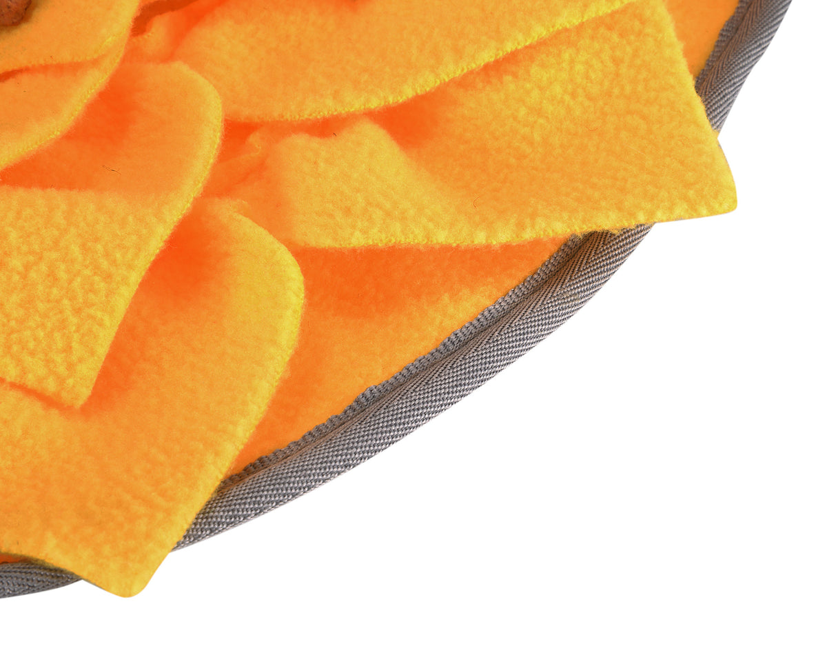 Dog Snuffle Mat with Sunflower Design for Slow Feeding