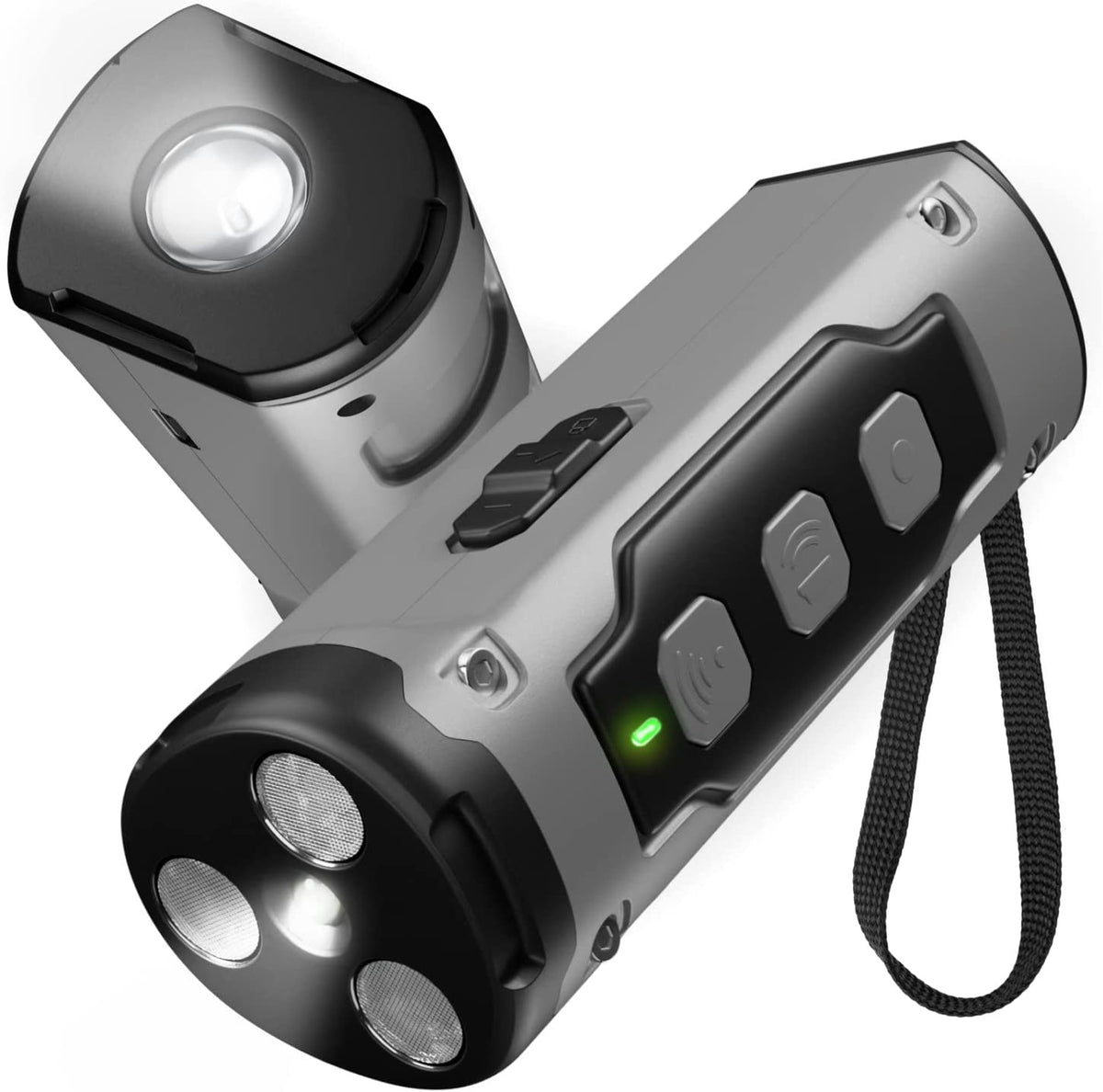 Ultrasonic Bark Deterrent with Flashlight