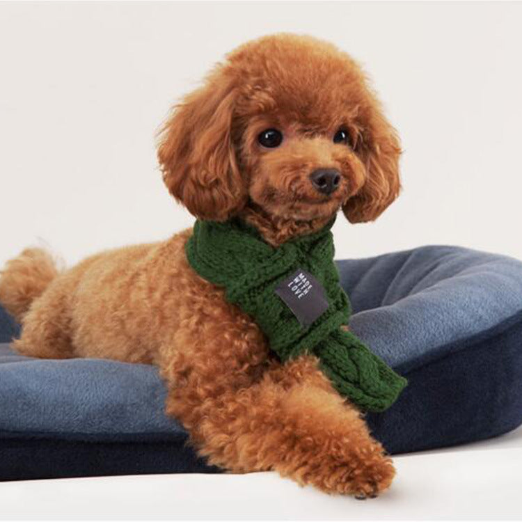 Knit Pet Scarf