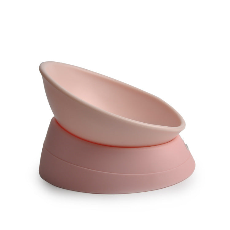 Tilted Cat Bowl for Flat-Faced Cats