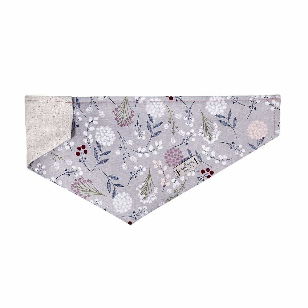 Elderberry Floral Dog Bandana by NESTVALOR