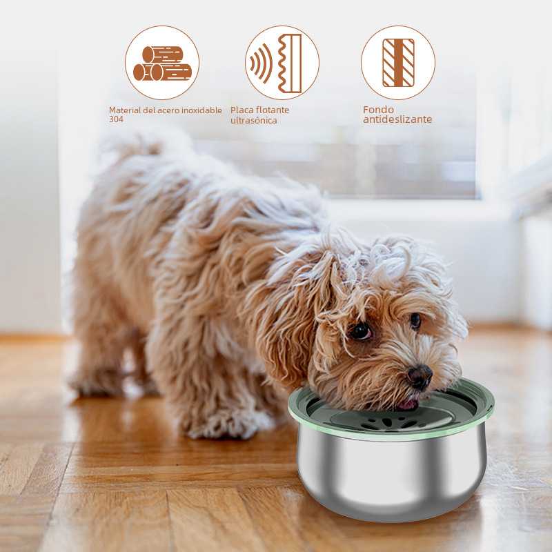 No-Splash Stainless Steel Pet Bowl product detail 3