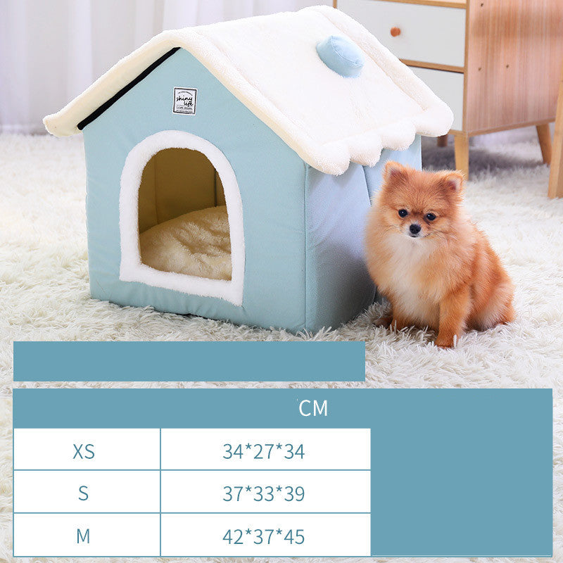 Cozy Enclosed Pet House
