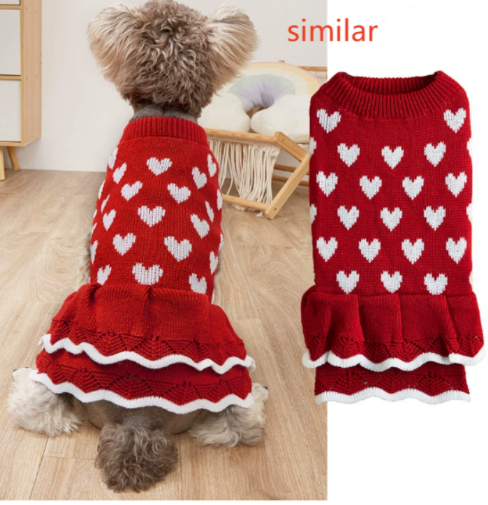 Holiday Princess Knit Dress product detail 4