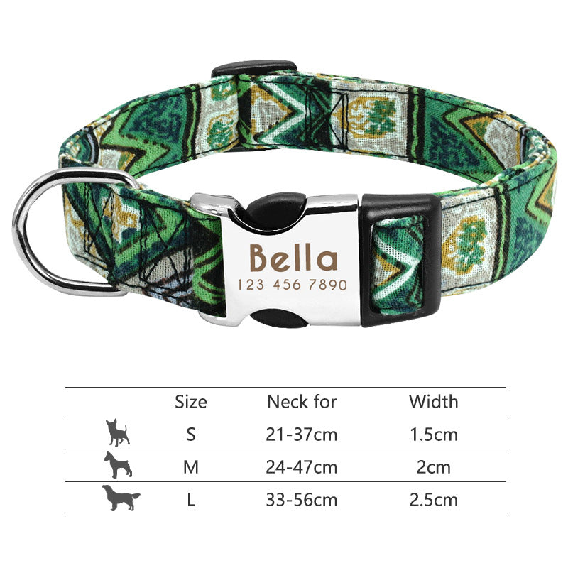 Classic Adjustable Nylon Pet Collar product detail 7