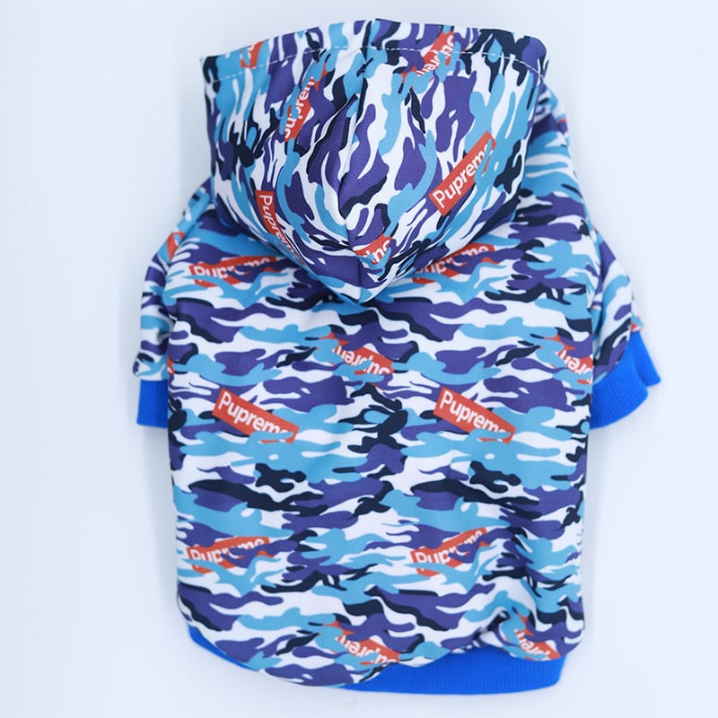 Camo Print Pet Hoodie
