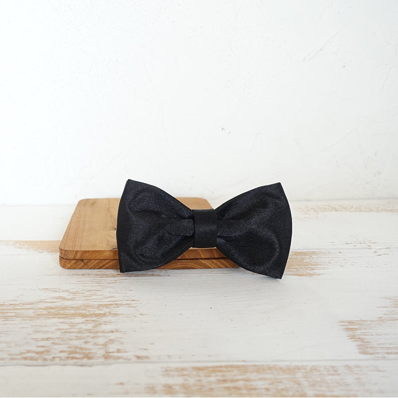 Velvet Collar, Leash & Bow Tie Set