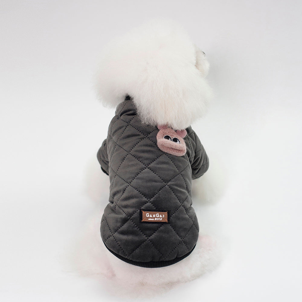 Plaid Winter Jacket for Small Dogs