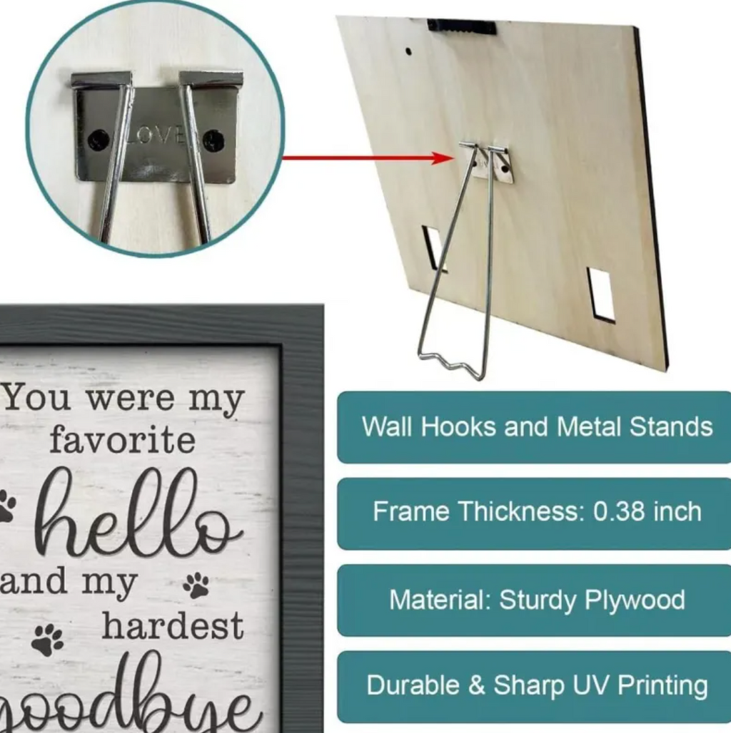 MemoryCollar Pet Memorial Frame by NESTVALOR