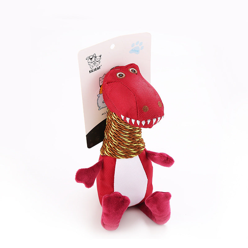 Squeaky Plush Dinosaur Toy product detail 4