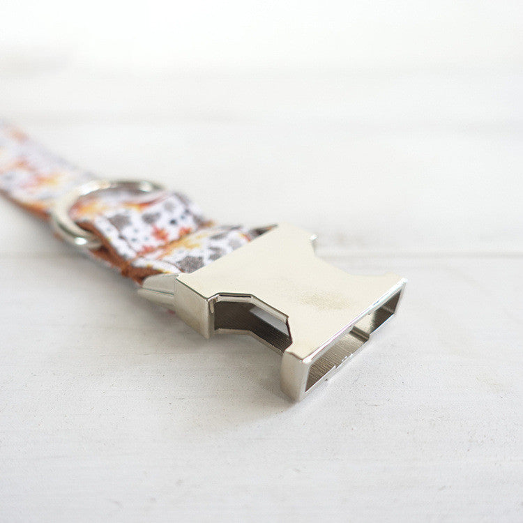 Golden Christmas Dog Collar product detail 5