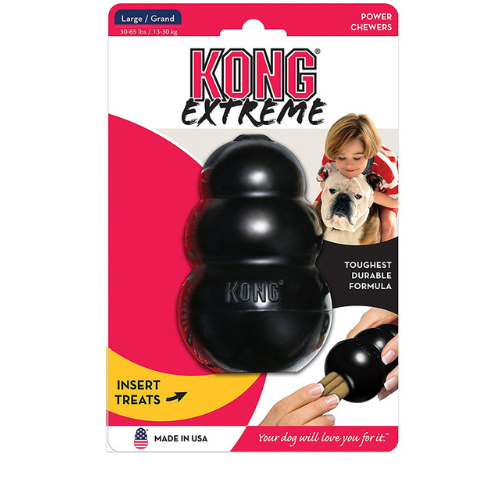 Treat-Dispensing Rubber Chew Toy