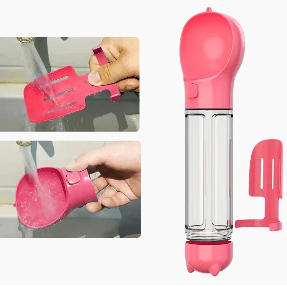 3-in-1 Travel Water Bottle & Food Cup