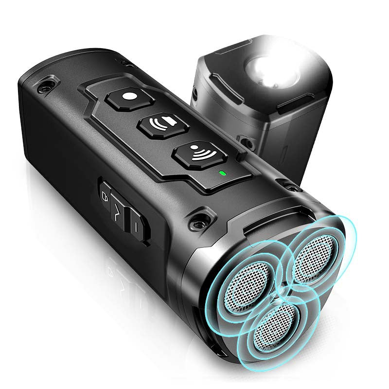 Ultrasonic Bark Deterrent with Flashlight