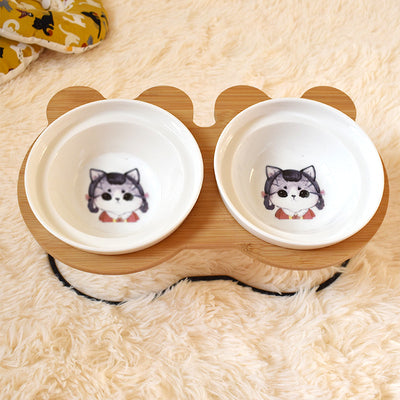 Raised Cat Bowl Stand product detail 12
