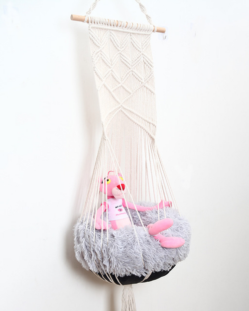 Bohemian Cat Swing Hammock Bed