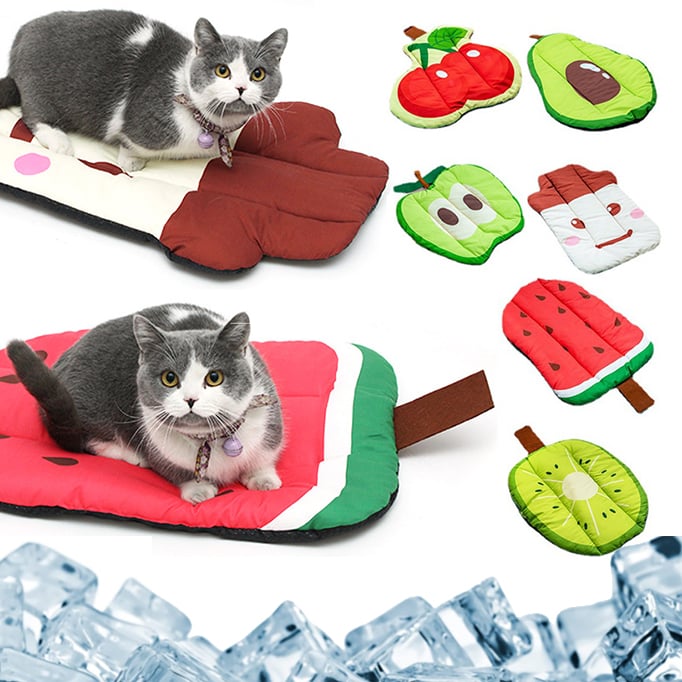 Dog Cooling Mat with Washable Oxford Fabric Blanket
