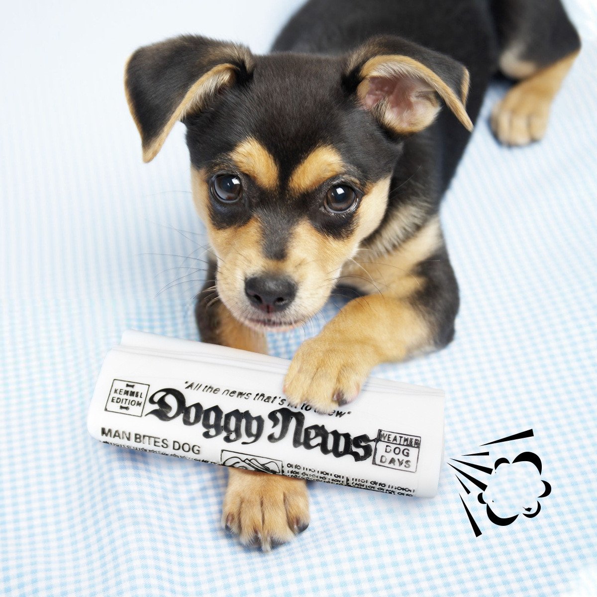 SqueakTrain Dog Chew Toy by NESTVALOR