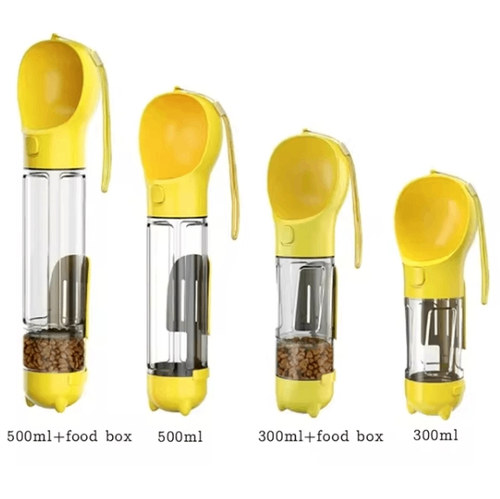3-in-1 Travel Water Bottle & Food Cup