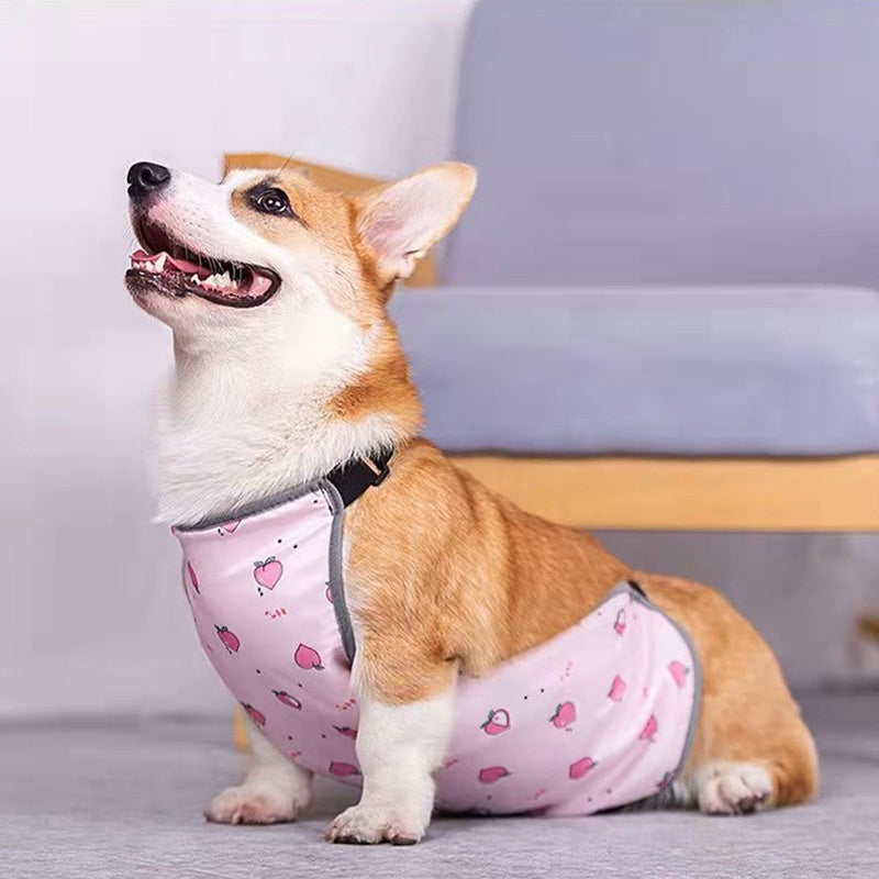 Summer Print Dog Tank Top