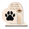 Custom Pet Fur Memorial GiftsPet Fur Keepsake Jar Personalised Pet Photo Gift，Dog Cat Pet Tooth Box Pet Keepsake，Dog MemorialLoss of Pet Cat Keepsake GiftPet RemembrancePet Lovers Gifts (style 7)