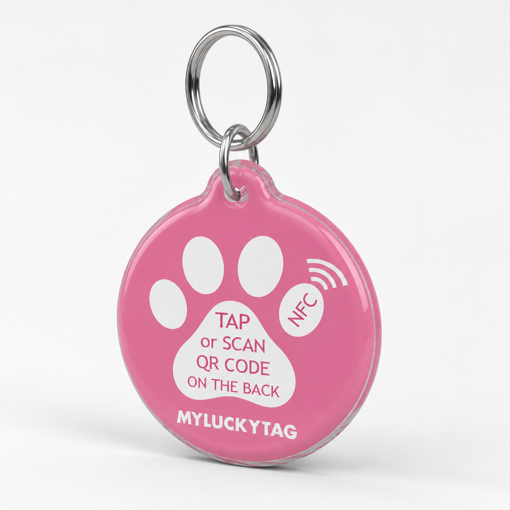 SmartScan NFC & QR Pet ID Tag alternate product angle